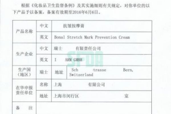 Import of anti-wrinkle massage cream from Switzerland, customs clearance of cosmetics in Shanghai Port