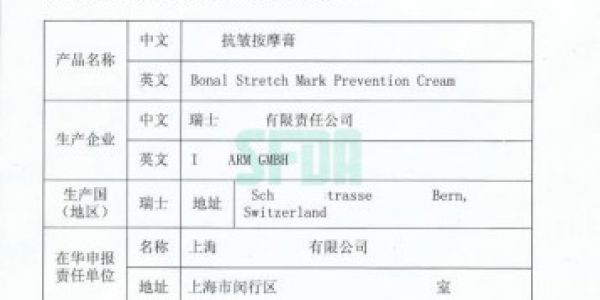 Import of anti-wrinkle massage cream from Switzerland, customs clearance of cosmetics in Shanghai Port